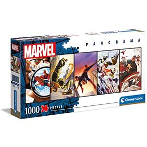 Clementoni Marvel Other 80° -1000 pièces-Puzzle Adulte-fabriqué en Italie, 39611, No Color - Publicité