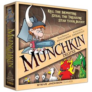 Jackson , Munchkin: Deluxe , Board Game , Ages 14+ , 1-4 Players , 30-120 Minute Playing Time - Publicité