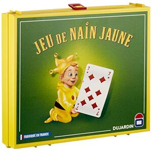 Dujardin – Le nain jaune – Jeu de société – Jeu de cartes – Jeu classique – Le véritable jeu du Nain Jaune – Se joue en famille et entre amis – 3 à 8 joueurs – Dès 7 ans - Publicité