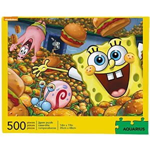 AQUARIUS signs-unique Bob l´éponge Puzzle Krabby Patties (500 pièces) - Publicité