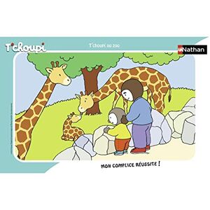 Nathan Puzzle Enfant Cadre 15 pièces T'choupi au zoo Fille ou garçon dès 3 ans Puzzle de qualité supérieure Carton épais et résistant Quotidien & Animaux 86131 - Publicité