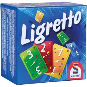 Schmidt Spiele 01107 Jeu De Cartes Ligretto Bleu - Publicité