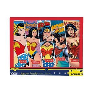 AQUARIUS DC Wonder Woman Puzzle (1000 Piece Jigsaw Puzzle) Officially Licensed DC Comics Merchandise & Collectibles Glare Free Precision Fit Virtually No Puzzle Dust 20 x 28 inches - Publicité