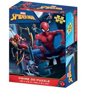 Grandi Giochi Spiderman Puzzle lenticulaire Vertical avec 200 pièces incluses et Emballage avec Effet 3D-PUA08000, PUA08000 - Publicité