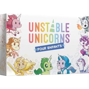 Asmodee TeeTurtle Unstable Unicorns Pour Enfants Jeux de société Jeux de cartes Jeux enfants à partir de 6 ans 2 à 6 joueurs Version française - Publicité