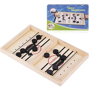 JOYUE Jeu de Société Rapide Slingpuck, Fast Sling Puck Game, Jeu de Palet à Fronde Rapide, Jeu de Bataille de Boule de Glace Portable, Catapult Board Game, Jeux de Société pour Parent-Enfant - Publicité