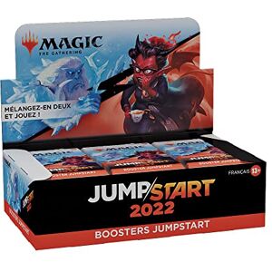 Magic The Gathering Boîte de Boosters Jumpstart 2022 Magic: The Gathering, Jeu Rapide à 2 Joueurs (Version Française) - Publicité