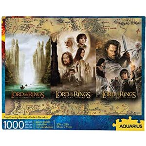 AQUARIUS - Lord of The Rings Puzzle, 65369, Multicolore - Publicité