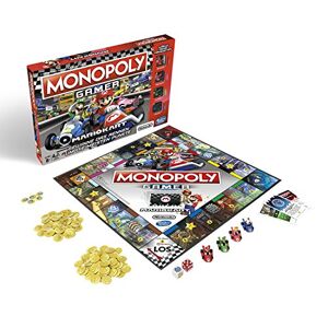 Hasbro Monopoly Gamer Mario Kart, Jeu de société pour Adultes et Enfants, Jeu Familial, Le Classique des Jeux de société, Jeu communautaire pour 2 à 4 Personnes à partir de 8 Ans - Publicité
