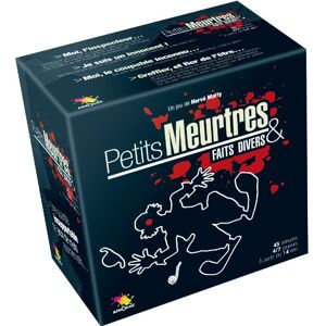 Asmodee Petits Meurtres & Faits Divers Jeu de Société pour Adultes et Enfants Dès 14 Ans Jeu de Plateau Enquêtez Sur Des Crimes Insolites 4 À 7 Joueurs 45 Minutes En Français - Publicité