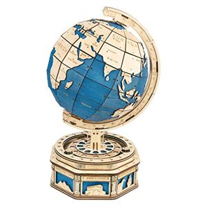 ROKR Globe terrestre rotatif surdimensionné Puzzle 3D Mécanique en bois - Publicité