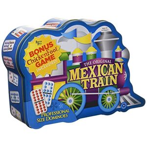 Puremco Mexican Train D12 with Dots in Tin Board Game - Publicité