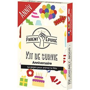 Asmodee Parent épuisé Kit de survie : Anniversaire   Jeu de société   À partir de 4 ans   2 joueurs - Publicité