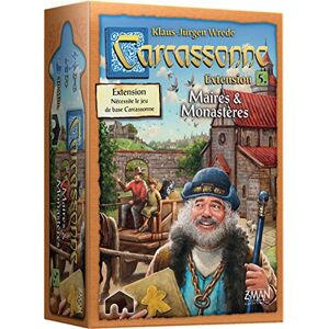 Asmodee Z-Man Games Carcassonne Extension 5 Maire & Monastères Jeu de société À partir de 7 ans 2 à 6 joueurs 40 minutes - Publicité