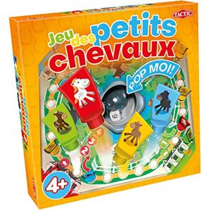 Tactic -Les Petits Chevaux, 55867, Multicolore - Publicité