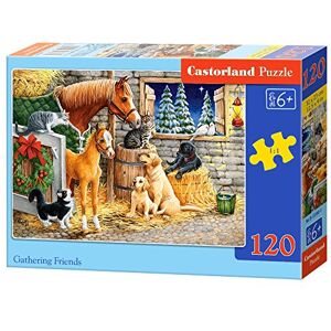 Castorland Puzzle Classique Gathering Friends 120 pièces, B-13340-1, Multicolore - Publicité