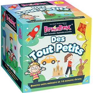 Asmodee The Green Board Game Co.   Brainbox : Des tout petits   Jeu de société   À partir de 4 ans   2 joueurs et plus   10 minutes - Publicité