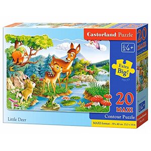 Castorland C-02177-1 Little Deers Puzzle Classique 20 pièces - Publicité