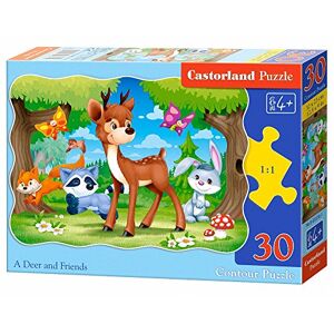 Castorland B-03570-1 Puzzle Un Cerf et des Amis 30 Pièces - Publicité
