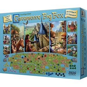 Carcassonne Z-Man Games    : Big Box   Jeu de société   À partir de 7 ans   2 à 6 joueurs   35 minutes - Publicité