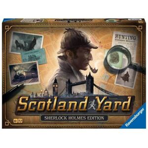 Scotland Yard Sherlock Holmes, Jeu De Stratégie Famille, Dès 10 Ans, 27344, Ravensburger Marron TU - Publicité