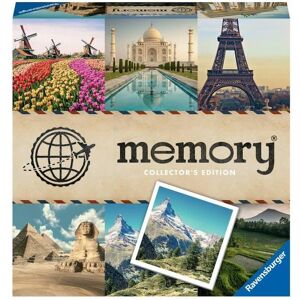 Jeu De Mémoire Collectors' Memory® - Voyage - Ravensburger - Observation Et Mémorisation - A Partir De 8 Ans Marron TU - Publicité