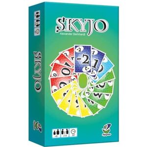 Skyjo - Jeux De Société Blackrock Games - 2 À 8 Joueurs - A Partir De 8 Ans Vert TU - Publicité
