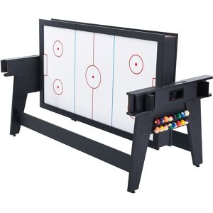 Mister Babyfoot Table multi-jeux 2 en 1 billard et air-hockey