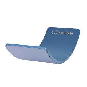 MeowBaby Planche D'equilibre avec Feutre Bleu Clair 80x30cm