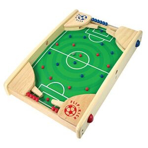 Non communiqué Je suis Flipkick: jeux de flipper de football / football de table en bois, tableau de table de sport portable intérieur pour enfants et famille - Publicité