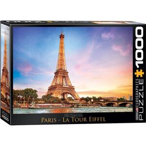 Non communiqué Puzzle City Collection Paris, la Tour Eiffel 1000 pieces multicolore - Publicité