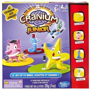 Hasbro Cranium junior - le jeu ou tu mimes, sculptes et dessines - des 5 ans - Publicité