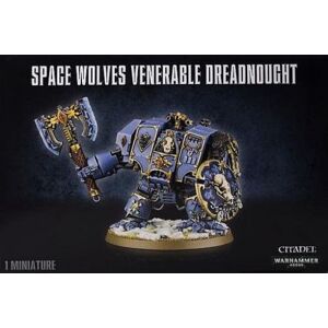 Games Workshop Warhammer 40k - Space Wolves Dreadnought Venerable - Publicité