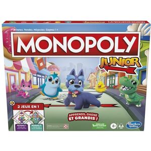 Jeu classique Monopoly Junior Multicolore - Publicité