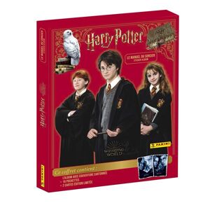 Jeu de cartes Panini Harry Potter Manuel du sorcier Coffret 16 pochettes Multicolore - Publicité