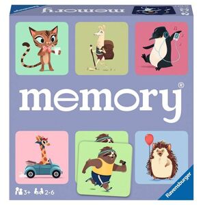 Jeu de mémoire Le monde sauvage des animaux Ravensburger Memory Multicolore - Publicité