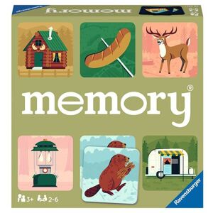 Jeu de mémoire Les grands espaces Ravensburger Memory Multicolore - Publicité