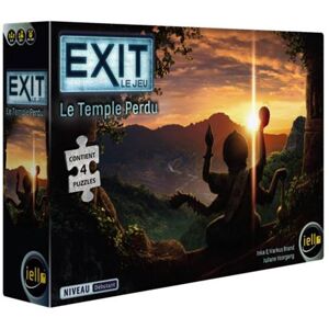 Jeu d'escape game Iello Exit Puzzle Le Temple perdu Multicolore - Publicité