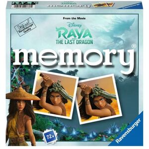 Jeu de mémoire Ravensburger Grand memory Disney Raya et le dernier dragon Multicolore - Publicité