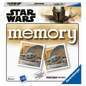 Jeu de société Ravensburger Grand Memory Star Wars The Mandalorian Multicolore - Publicité