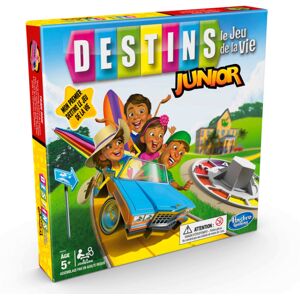 Jeu de société Destin Junior Le jeu de la vie 5 ans et + HASBRO - Publicité