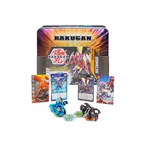 Spin Master Bakugan Baku-Tin, Sectanoid, Boîte de rangement de collection avec Bakugan mystère, cartes à collectionner, jouets pour garçons à partir de 6 ans, Jeu d''adresse - Publicité