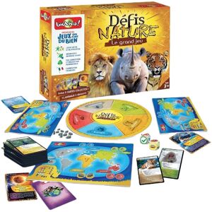 Bioviva - Jeux de Societe Fabriques en France Le grand jeu Defis Nature + cartes collector