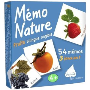 Apiculture.net - Materiel apicole francais Memo nature fruits bilingue anglais