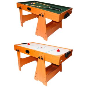 Dema Billard + Air Hockey "2 en 1" - Publicité