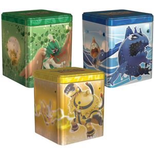 TIN CUBE FEVRIER 2022 MODELE ALEATOIRE / CARTE POKEMON VF - Publicité