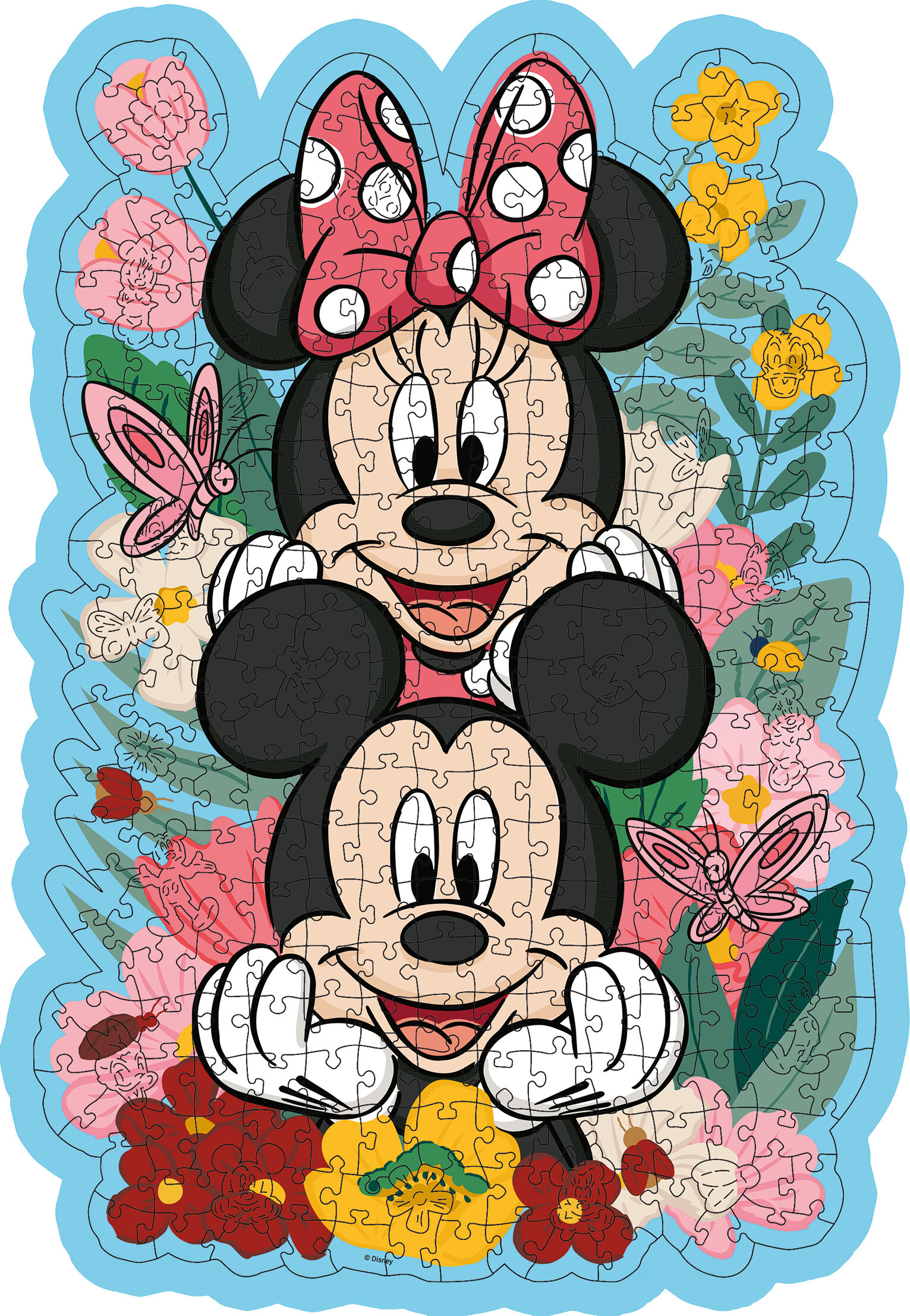 Ravensburger Puzzle Bois - Mickey & Minnie