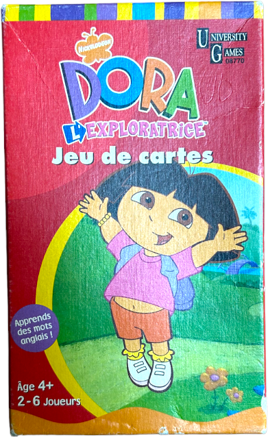 Jeu de cartes Dora l'Exploratrice