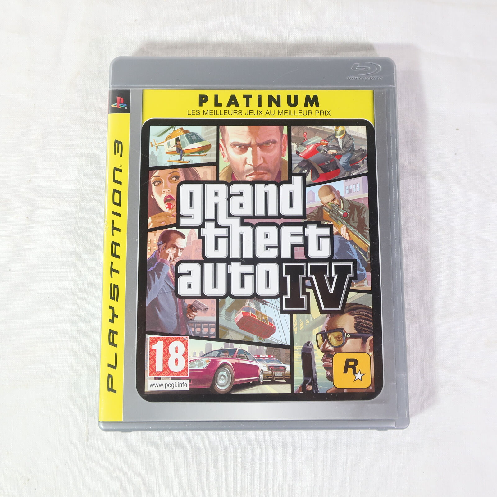 Jeu Playstation 3 Platinium " Grand Theft Auto IV " 2009 Rockstar Games