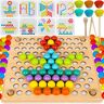 Kruzzel Wooden beads puzzle 22403